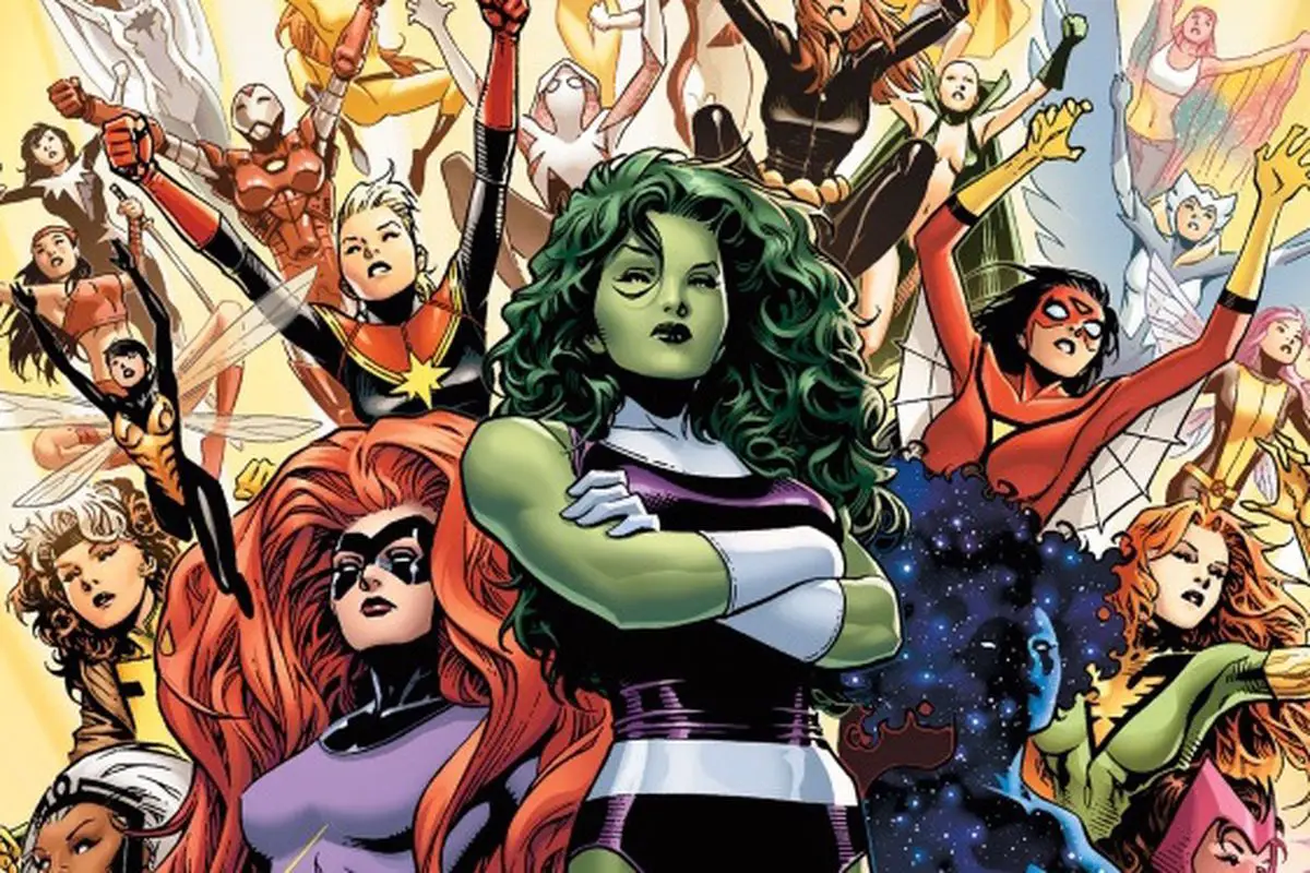 Elige personajes femeninos de Marvel y te daré superpoderes... Prueba