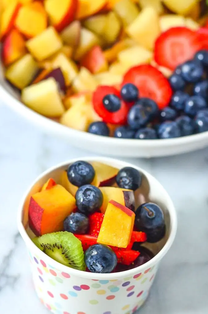 La mejor receta de ensalada de frutas para niños: Courtney's Sweets