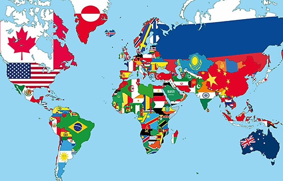 ¿Cuántas de estas banderas del mundo puedes identificar?