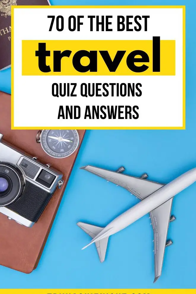 Preguntas y respuestas del cuestionario sobre viajes |