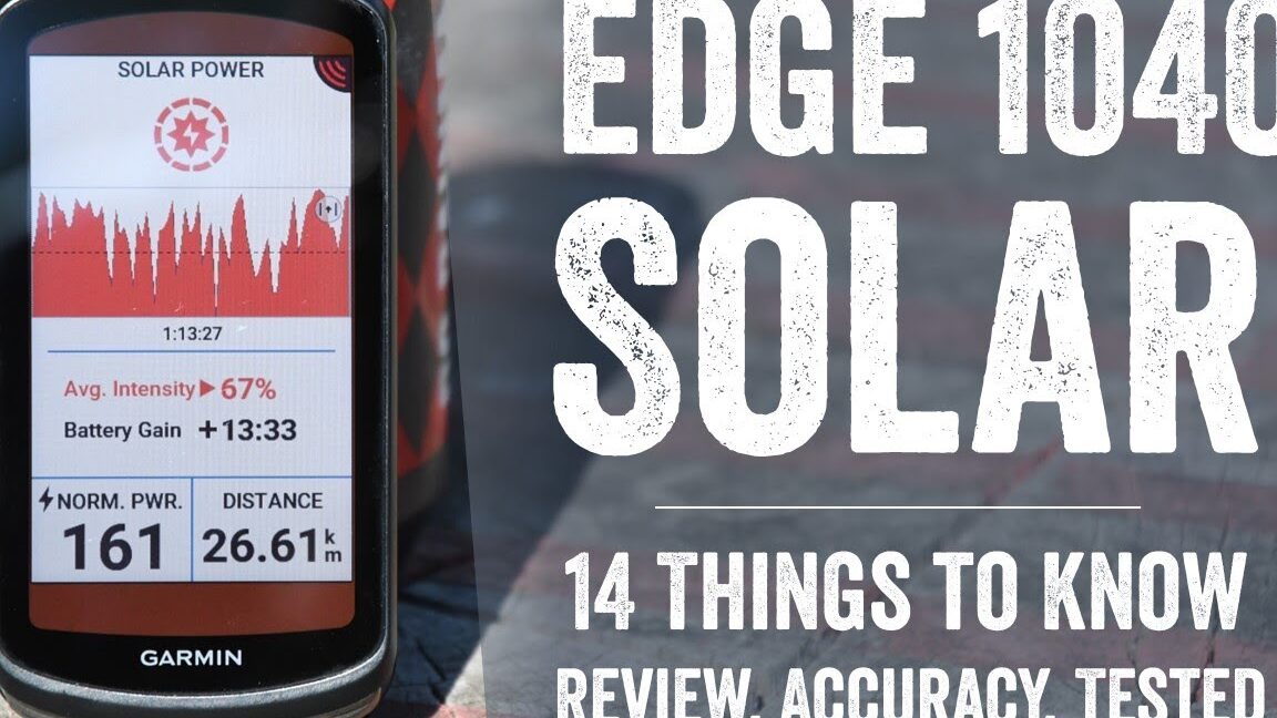 Revisión en profundidad de Garmin Edge 1040 (con solar) |