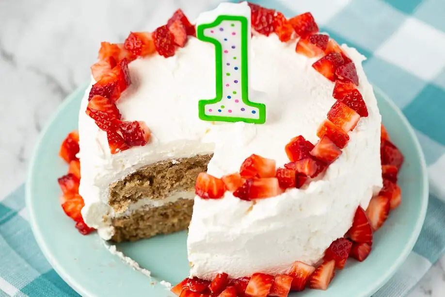 Pastel Smash para el primer cumpleaños