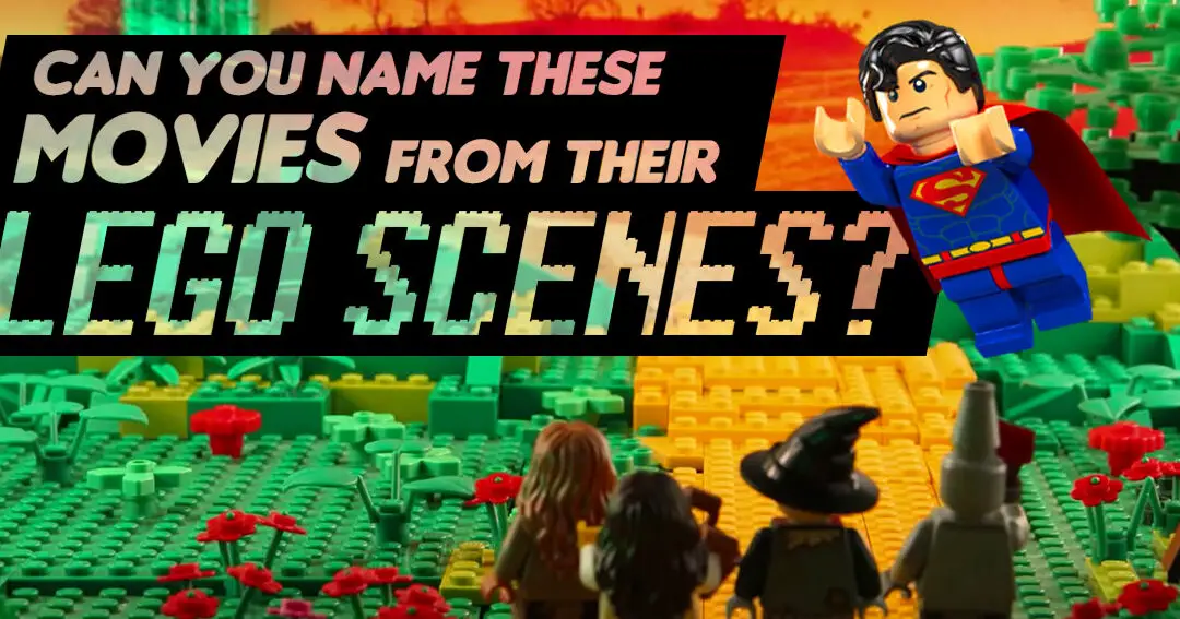 ¿Puedes nombrar estas películas a partir de sus escenas de LEGO?