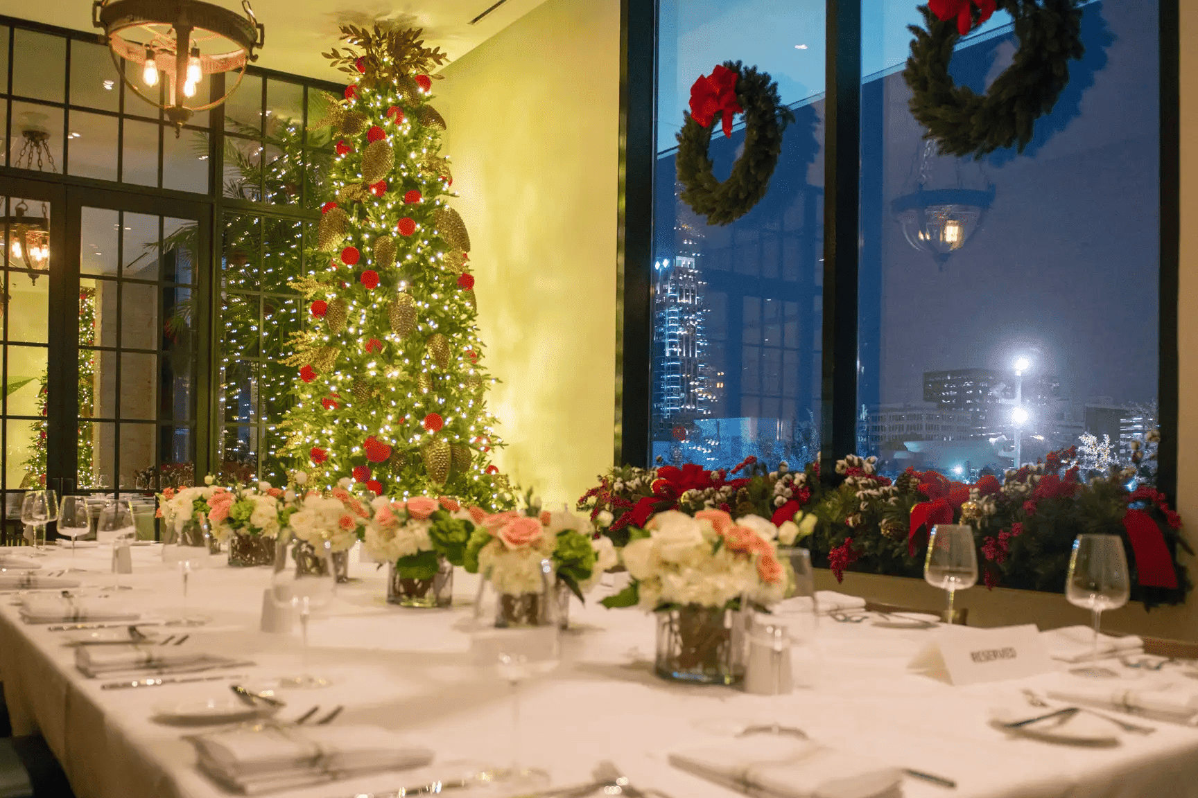 ¡Cena del día de Navidad!