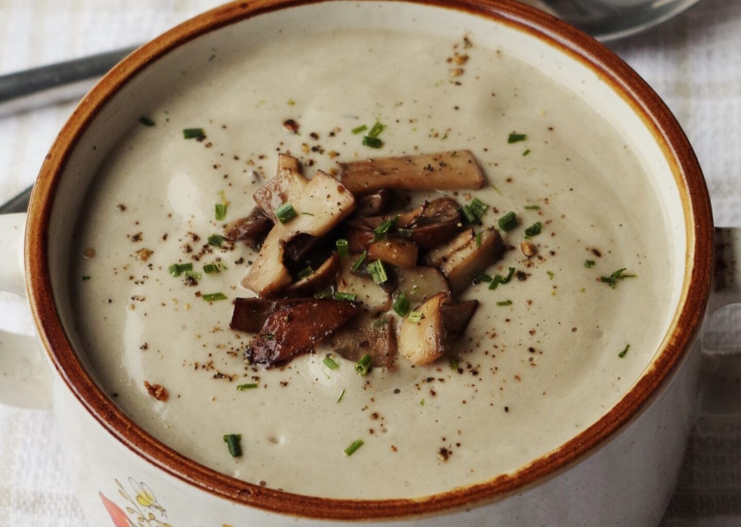 Crema de Champiñones | Vegano Eufórico