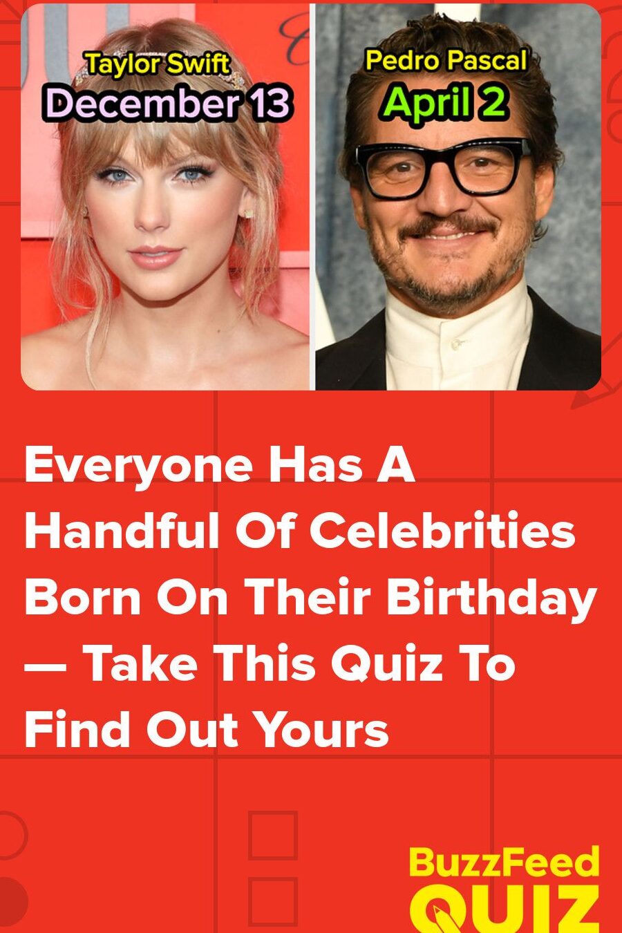Todo el mundo tiene un puñado de celebridades nacidas en su cumpleaños...